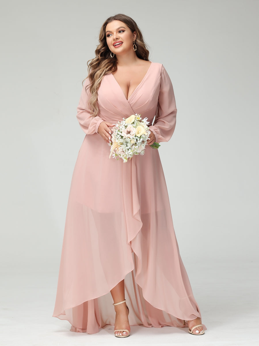 Robe rose pale grande taille hotsell